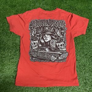 Sullen Keep It Real T‑Shirt Men’s Large Black Graphic Tee Standard Fit Tattoo